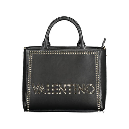 Mario Valentino Schwarze Polyethylen-Damenhandtasche