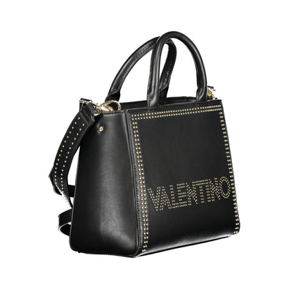 Mario Valentino Schwarze Polyethylen-Damenhandtasche