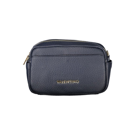 Mario Valentino Blaue Polyethylen-Damenhandtasche
