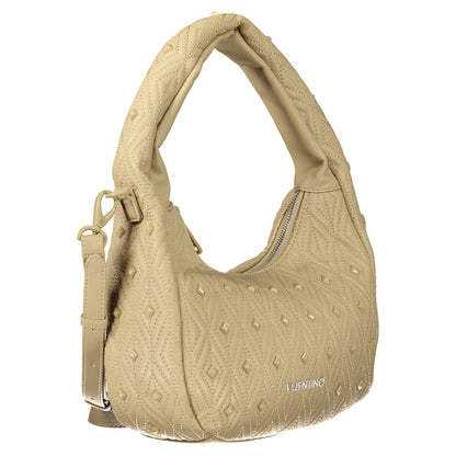Mario Valentino Beige Polyethylen Damen Handtasche
