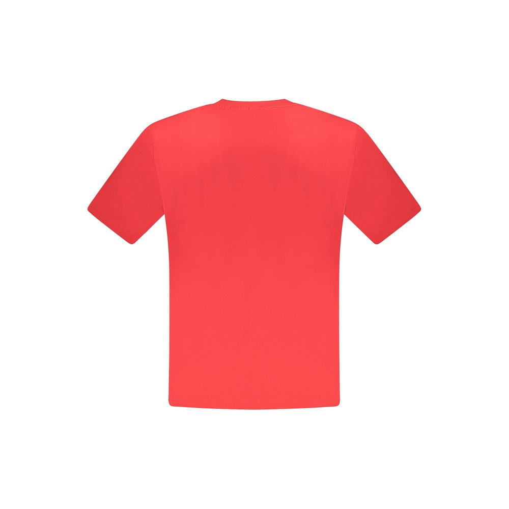 North Sails Herren-T-Shirt aus roter Baumwolle