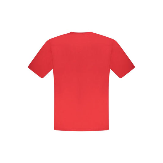 North Sails Herren T-Shirt aus roter Baumwolle
