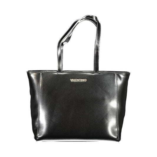 Mario Valentino Schwarze Polyethylen-Damenhandtasche