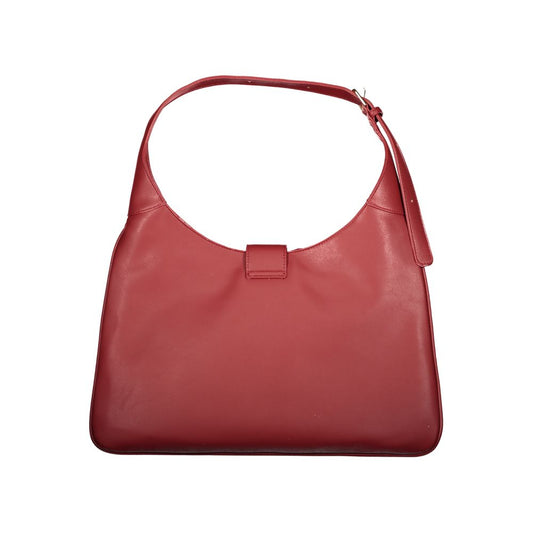 Mario Valentino Rote Polyethylen-Damenhandtasche