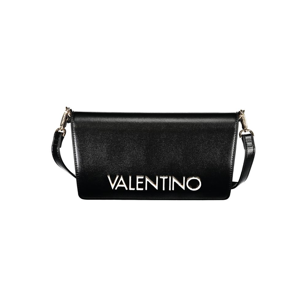 Mario Valentino Schwarze Polyethylen-Damenhandtasche
