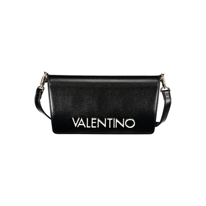 Mario Valentino Schwarze Polyethylen-Damenhandtasche
