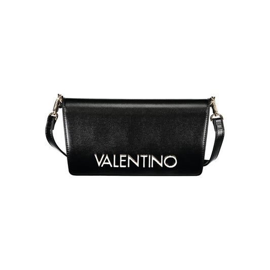 Mario Valentino Schwarze Polyethylen-Damenhandtasche