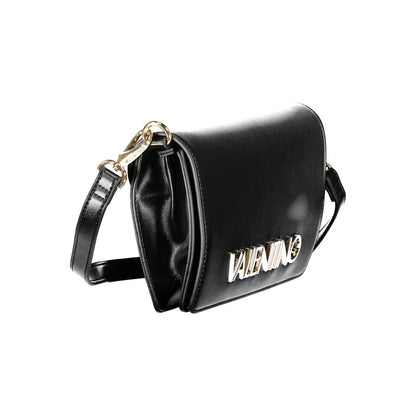 Mario Valentino Schwarze Polyethylen-Damenhandtasche