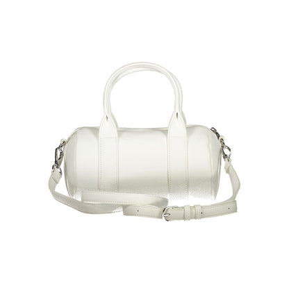 Mario Valentino White Polyethylene Handbag