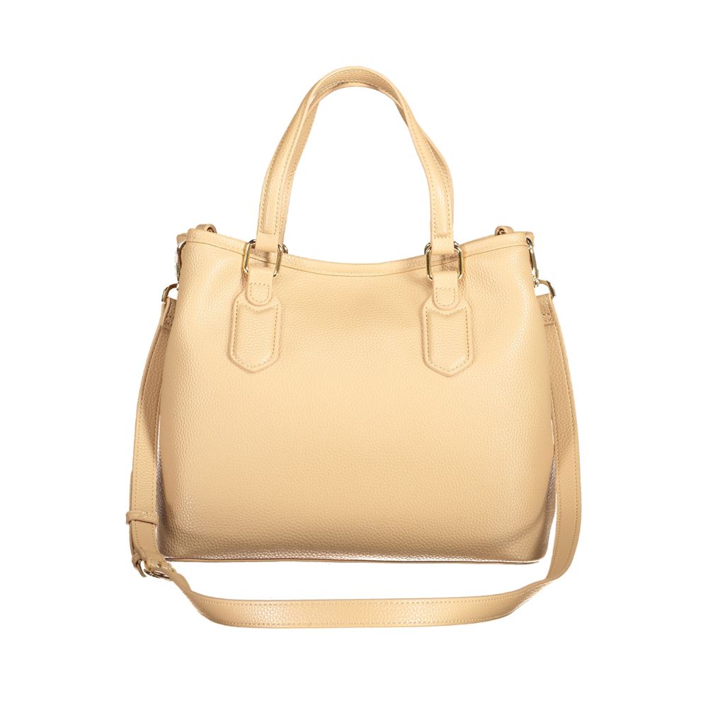 Mario Valentino Beige Polyethylen Damen Handtasche