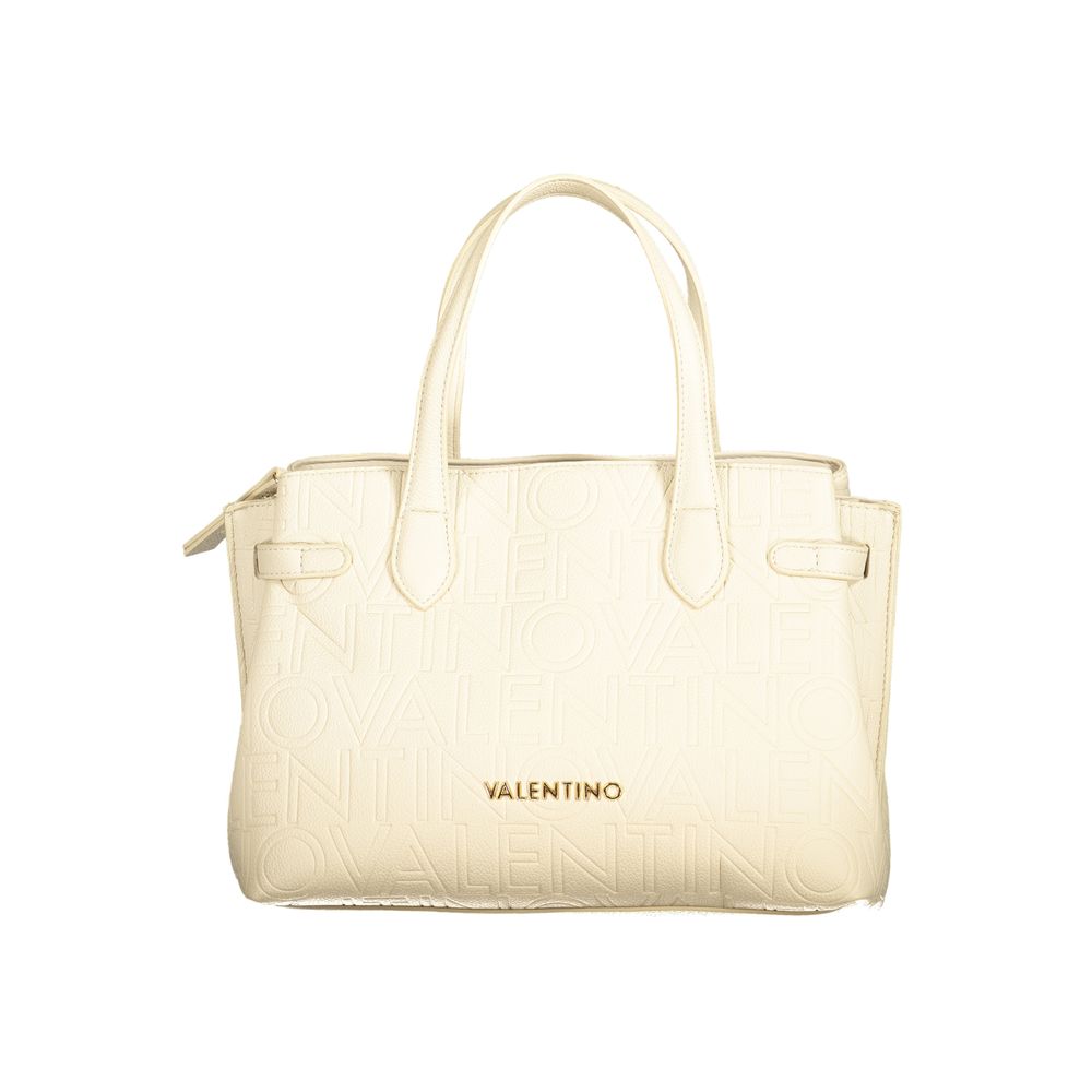 Mario Valentino Beige Polyethylen Damen Handtasche
