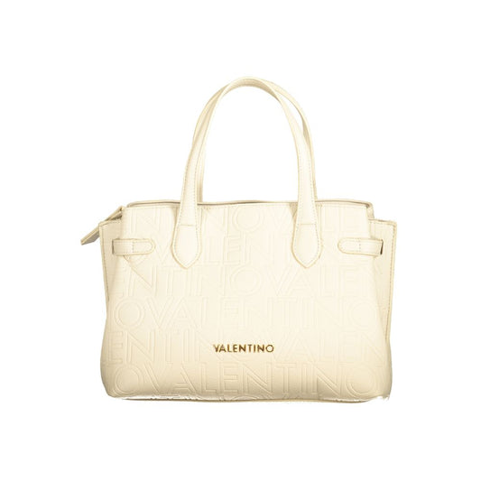 Mario Valentino Beige Polyethylen Damen Handtasche