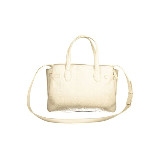 Mario Valentino Beige Polyethylen Damen Handtasche