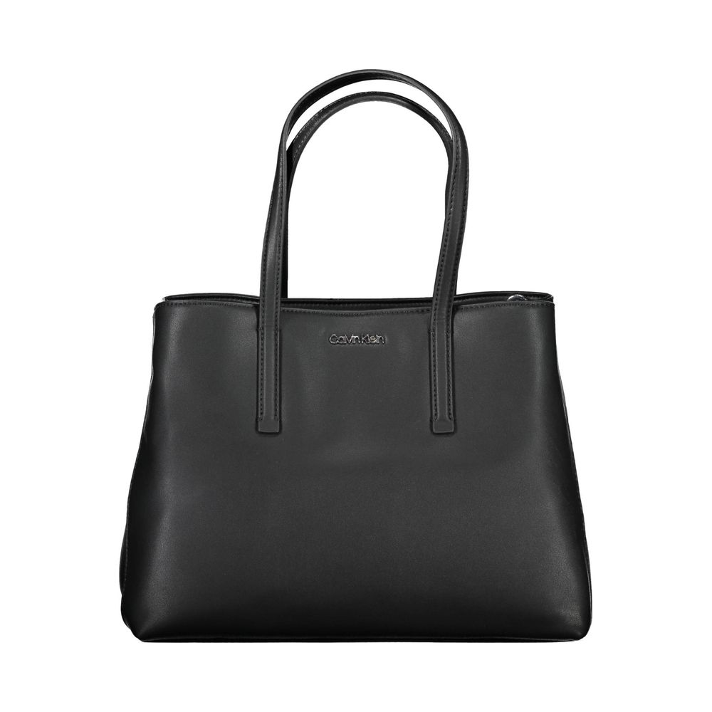 Calvin Klein Damenhandtasche aus schwarzem Polyester