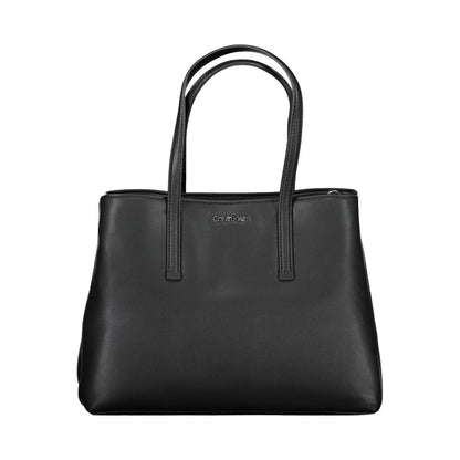 Calvin Klein Damenhandtasche aus schwarzem Polyester