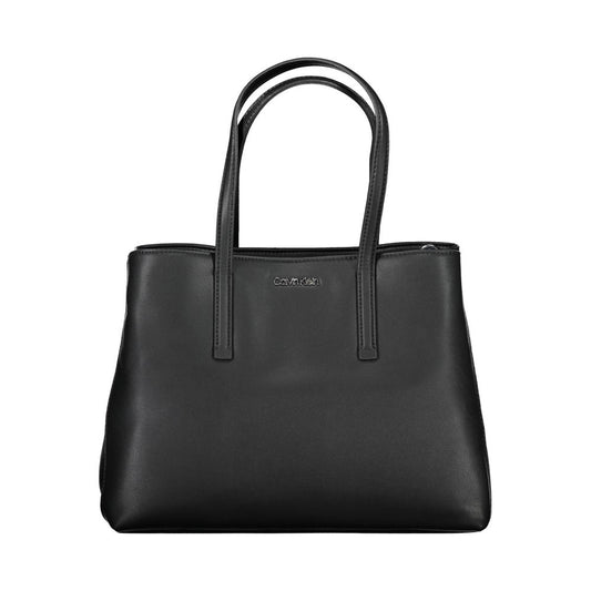 Calvin Klein Damenhandtasche aus schwarzem Polyester