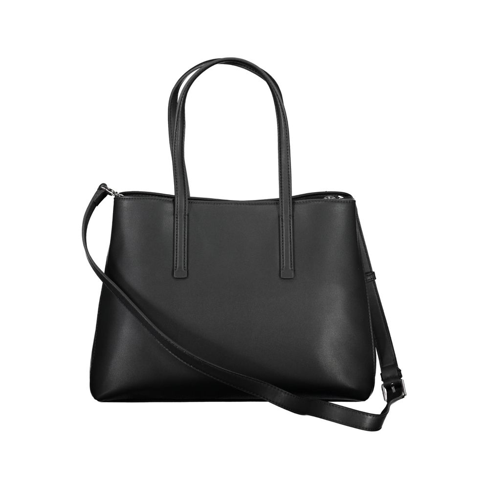 Calvin Klein Damenhandtasche aus schwarzem Polyester