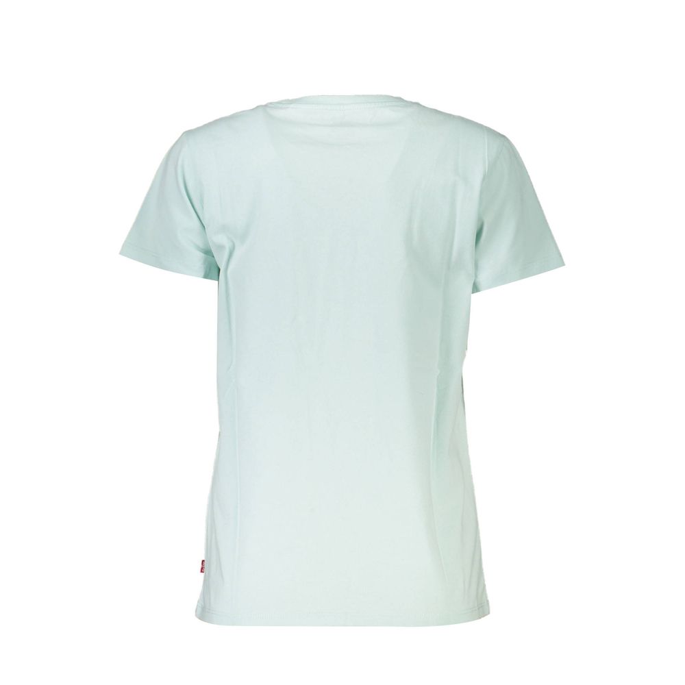 Levi's – Blaues Baumwoll-T-Shirt für Damen