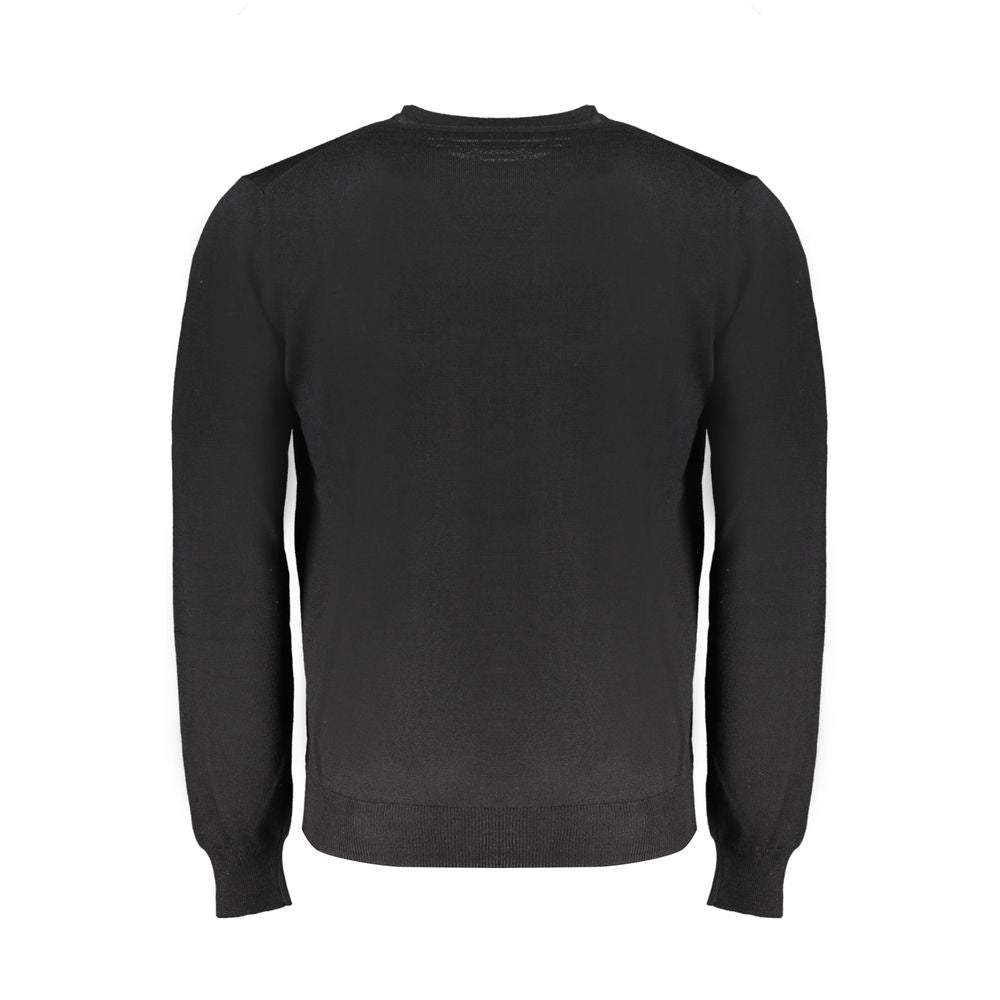 Harmont &amp; Blaine Schwarzer Wollpullover