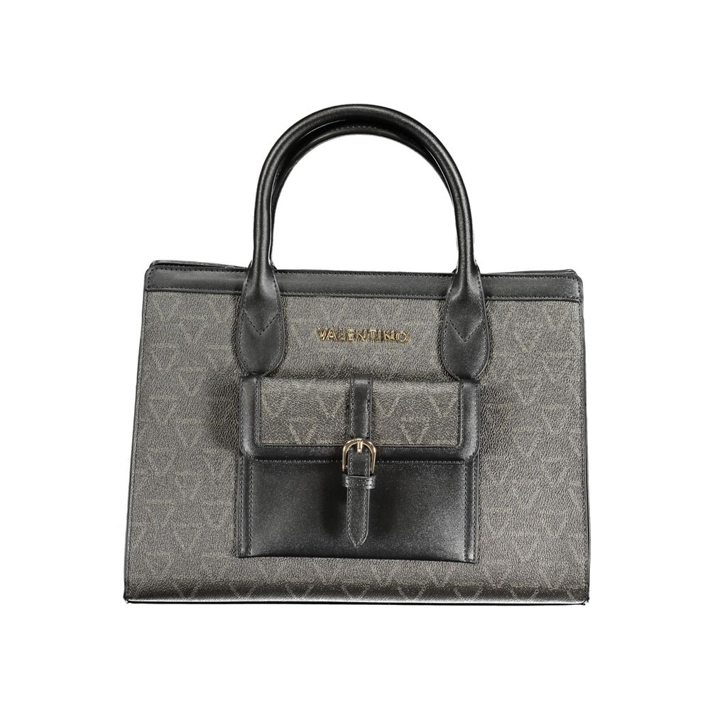Mario Valentino Schwarze Polyethylen-Handtasche