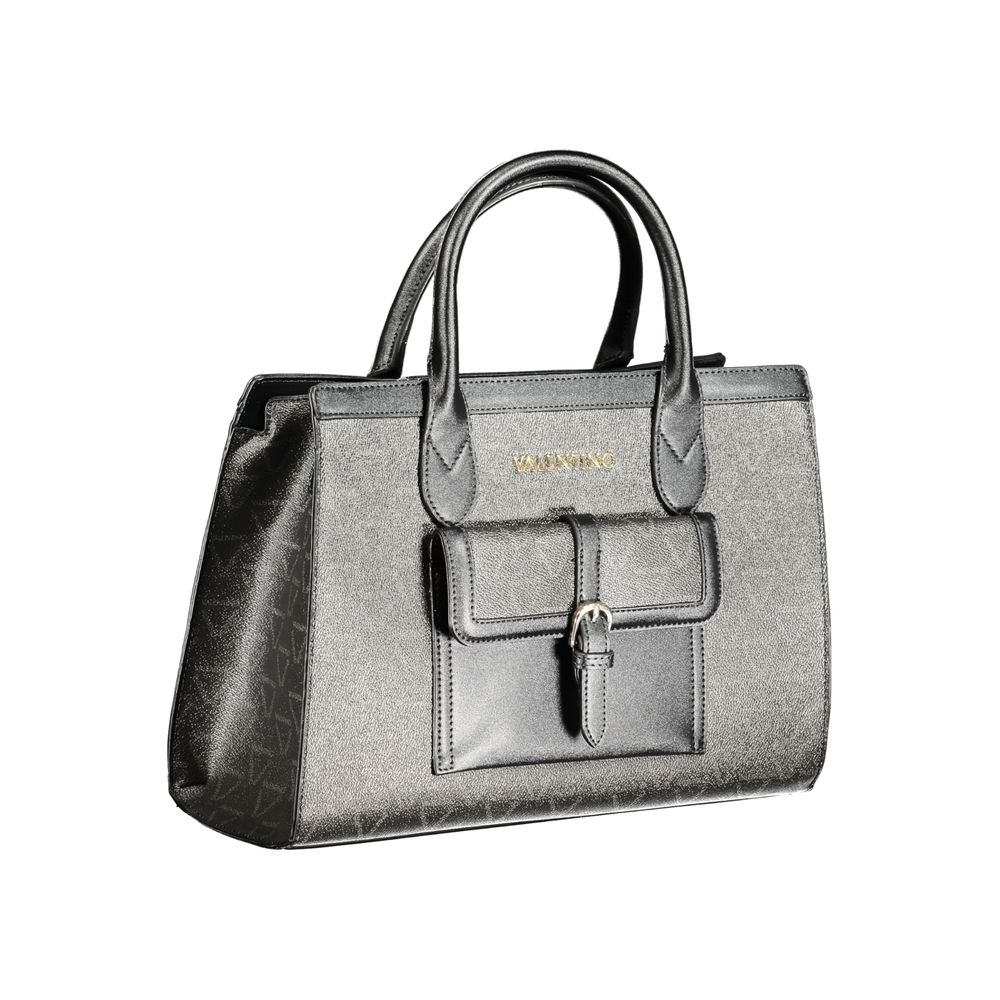 Mario Valentino Schwarze Polyethylen-Handtasche