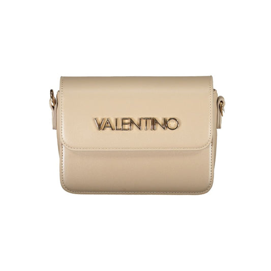 Mario Valentino Beige Polyethylen Damen Handtasche