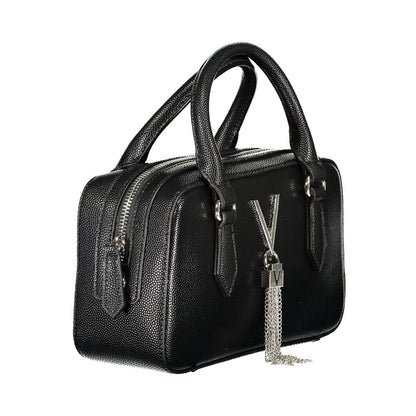 Mario Valentino Schwarze Polyethylen-Damenhandtasche