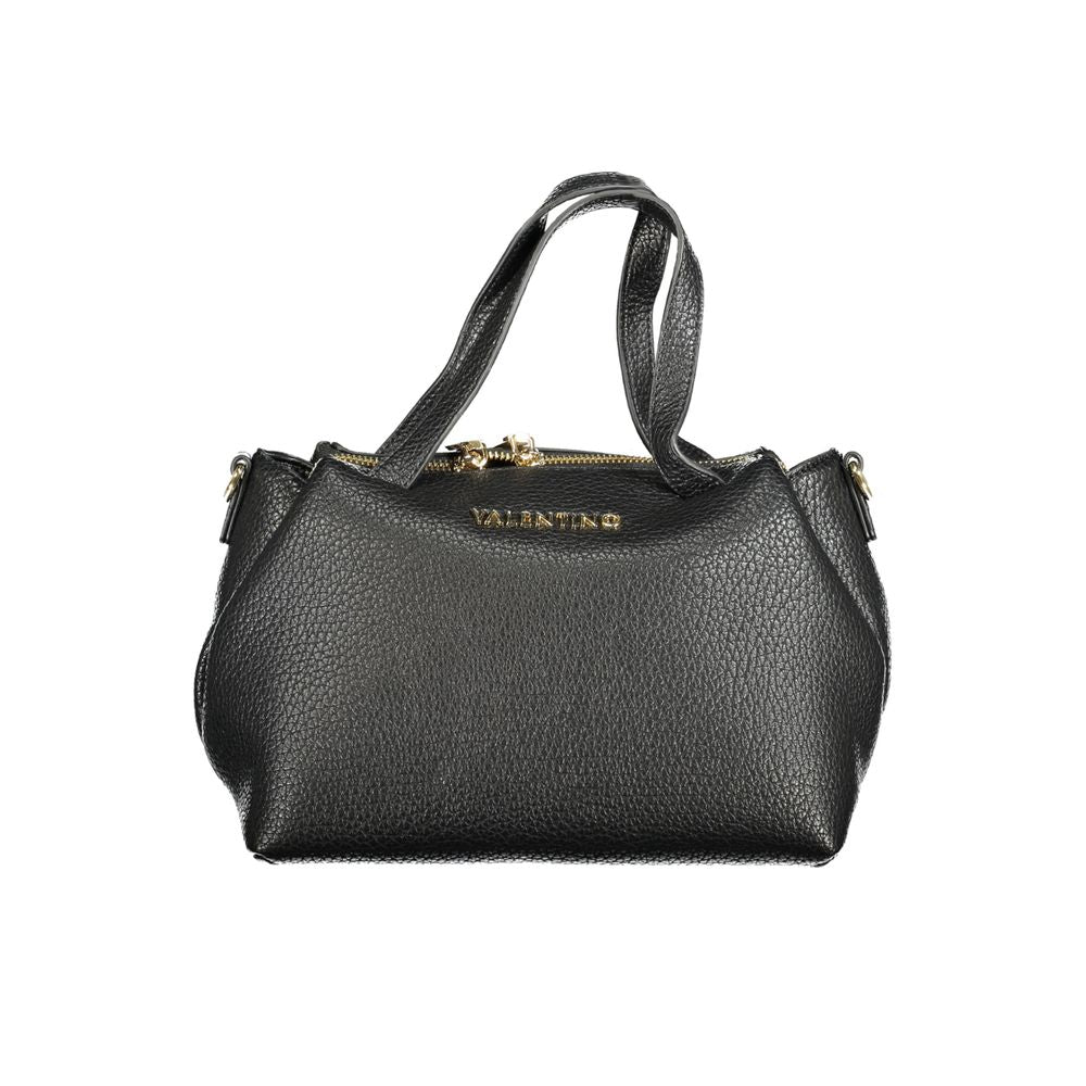 Mario Valentino Schwarze Polyethylen-Damenhandtasche