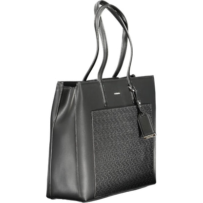 Calvin Klein Damenhandtasche aus schwarzem Polyester