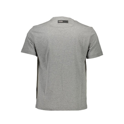Plein Sport Braunes Baumwoll-T-Shirt für Herren