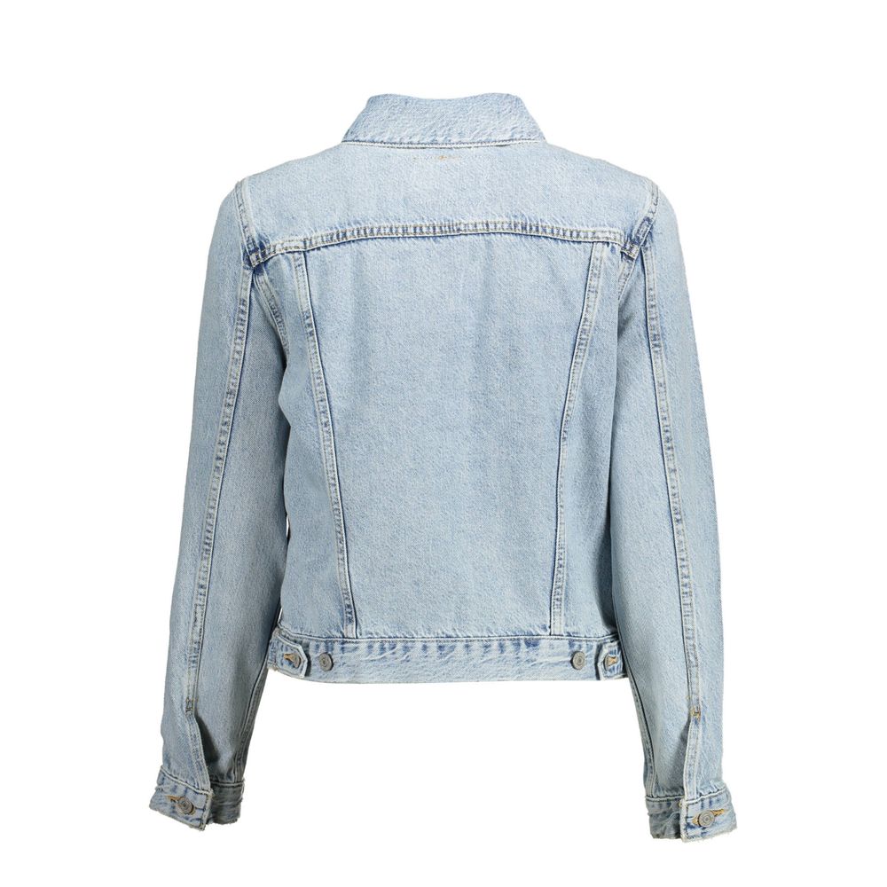 Levi's – Hellblaue Baumwolljacke für Damen