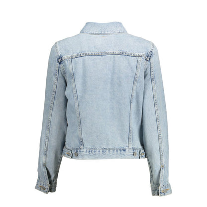 Levi's – Hellblaue Baumwolljacke für Damen