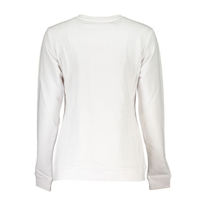Cavalli Class White Cotton Women Sweater