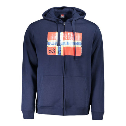 Fila Herrenpullover aus blauem Polyester