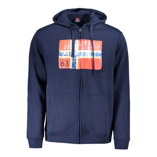 Fila Herrenpullover aus blauem Polyester