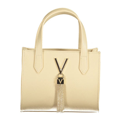 Mario Valentino Beige Polyethylen Damen Handtasche