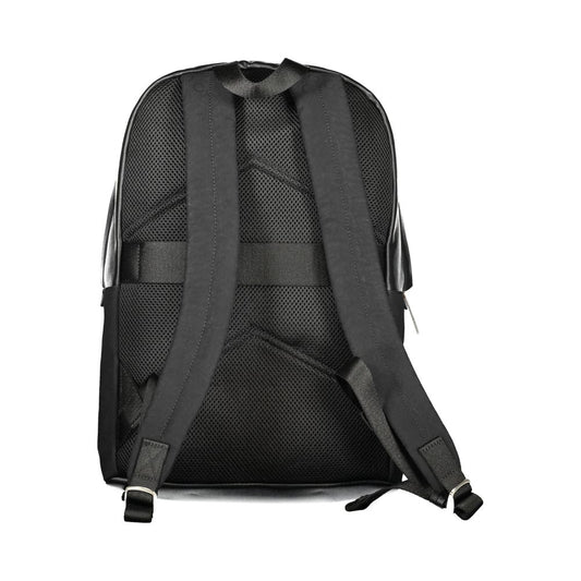 Calvin Klein Schwarzer Polyester Herren Rucksack