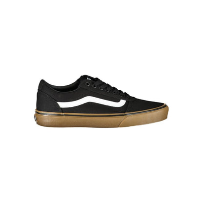 Vans – Schwarze Polyester-Sneaker