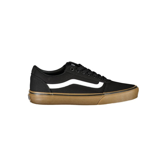 Vans – Schwarze Polyester-Sneaker