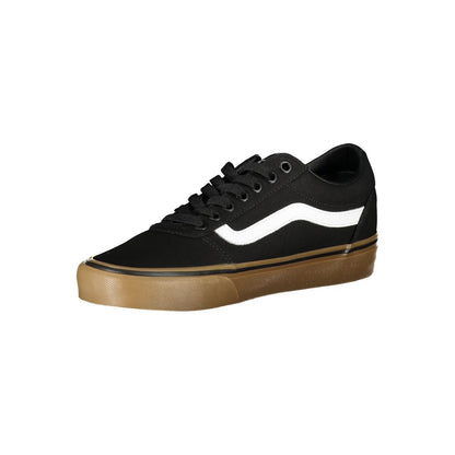 Vans – Schwarze Polyester-Sneaker