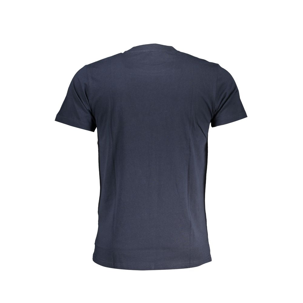 Blaues Baumwoll-T-Shirt der Cavalli Class