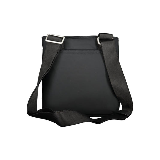 Tommy Hilfiger – Schwarze Polyester-Umhängetasche
