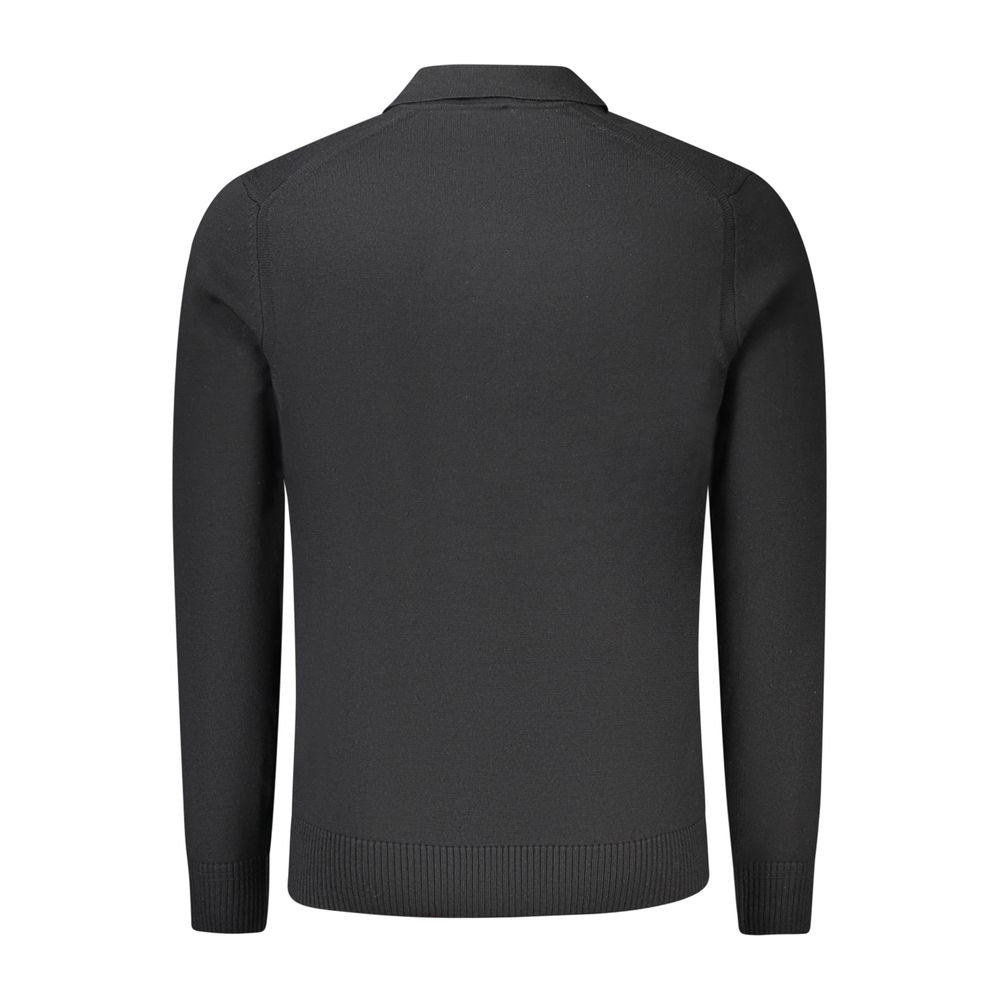 Hugo Boss Schwarzer Wollpullover für Herren