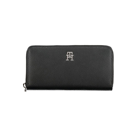 Tommy Hilfiger – Elegante, schwarze Mehrzweck-Geldbörse