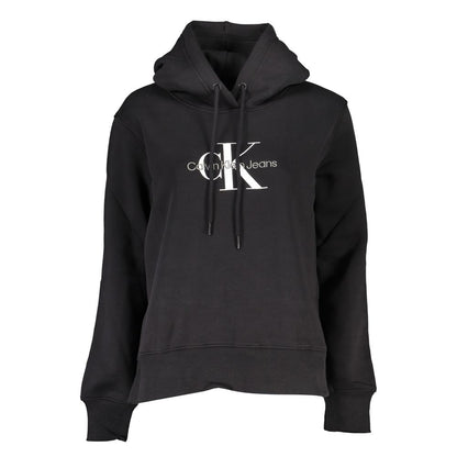 Calvin Klein Damenpullover aus schwarzer Baumwolle
