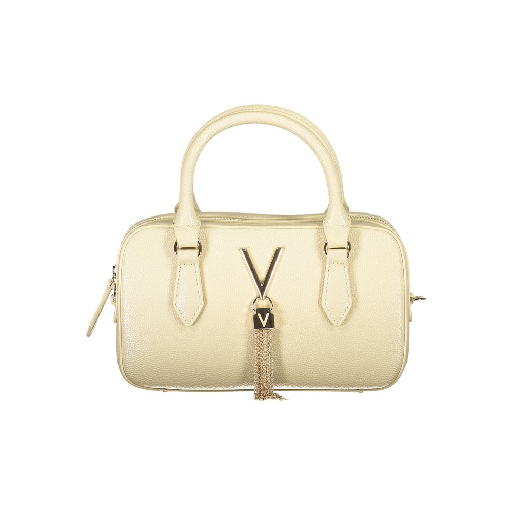 Mario Valentino Beige Polyethylen Damen Handtasche