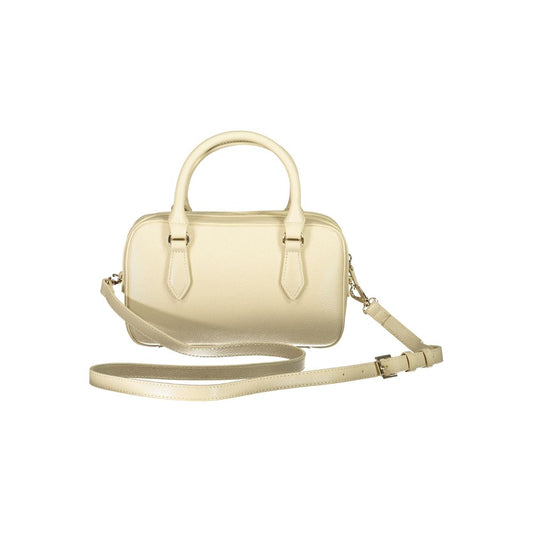 Mario Valentino Beige Polyethylen Damen Handtasche