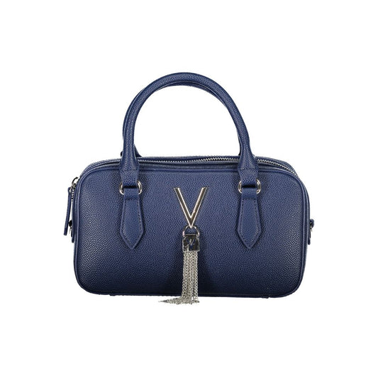 Mario Valentino Blaue Polyethylen-Damenhandtasche
