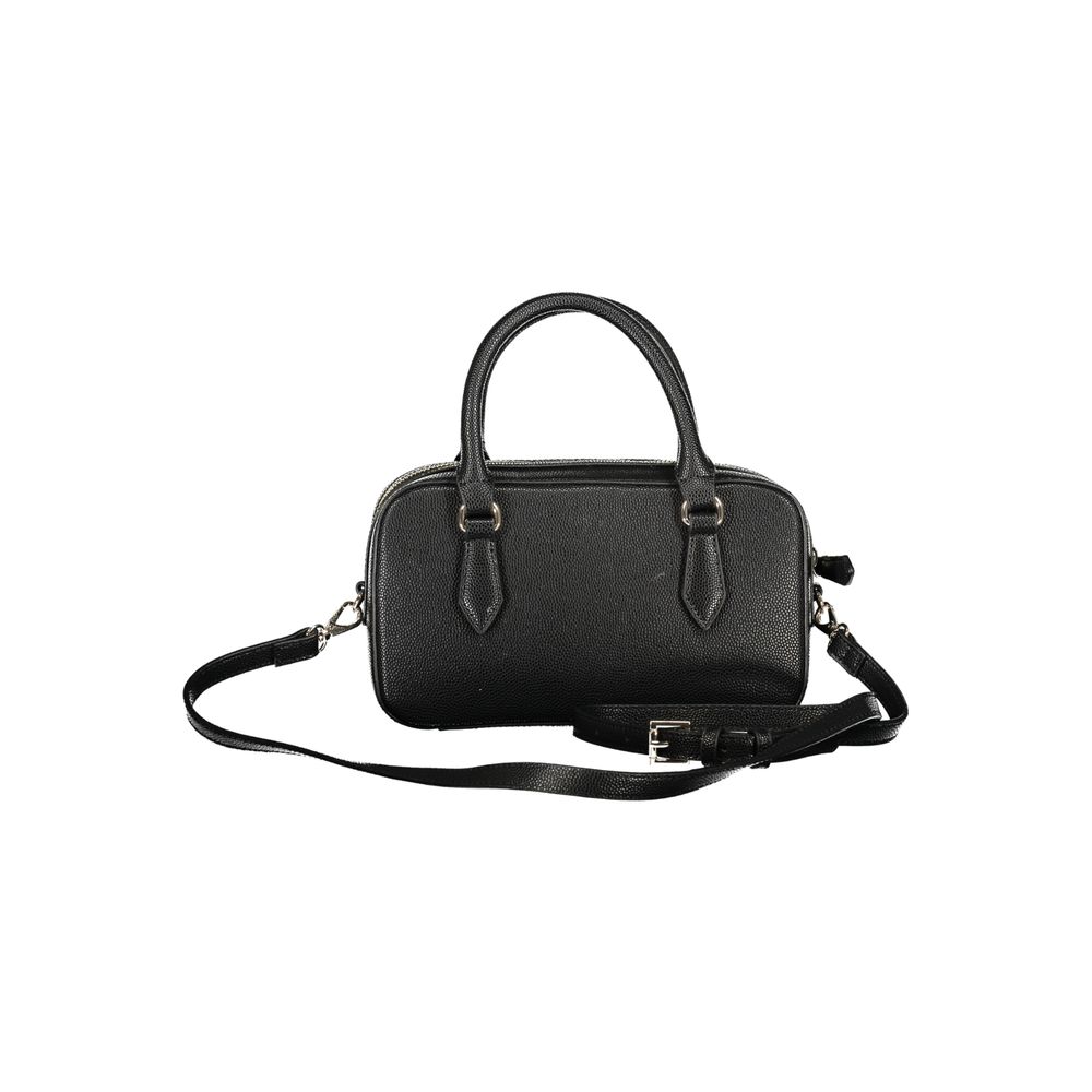 Mario Valentino Schwarze Polyethylen-Damenhandtasche