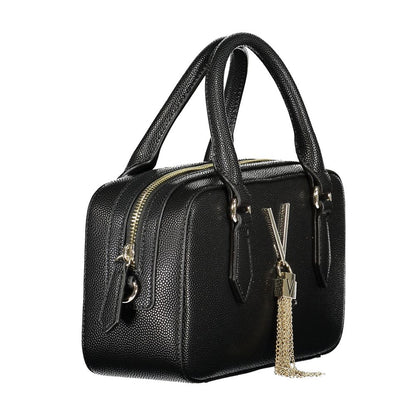 Mario Valentino Schwarze Polyethylen-Damenhandtasche